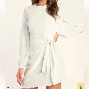 Lulu’s tie front dress
